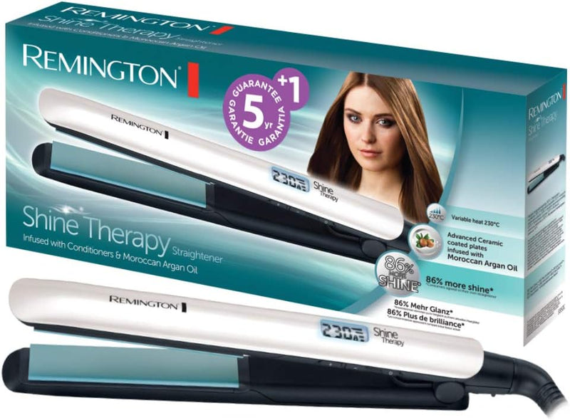 Remington Styling Set Shine Therapy: Haartrockner + Haarglätter + Lockenstab Angebot Styling Set Shi