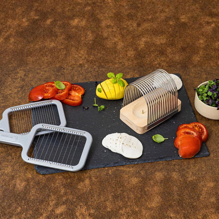 Westmark Fächerkartoffelschneider – Ideal zum schneiden gleichmässiger Fächerkartoffeln (Hasselback)