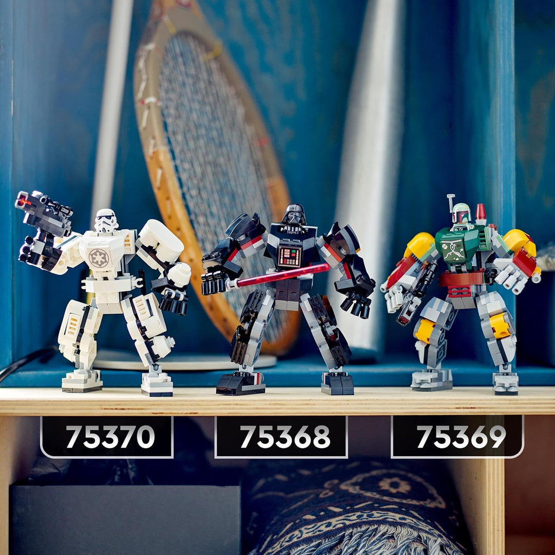 LEGO 75370 Star Wars Sturmtruppler Mech Set, Baubares Actionfigur-Modell mit Gelenkteilen, Minifigur