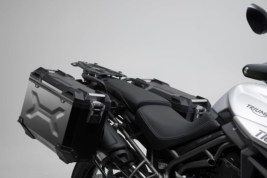 SW-MOTECH PRO Seitenträger, Schwarz für Triumph Tiger 800 Modelle (10-)