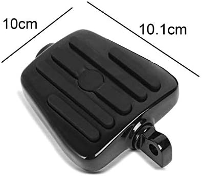 Trittbretter Fahrer-Sozius MT1 für Harley Davidson Cross Bones, Dyna Wide Glide schwarz