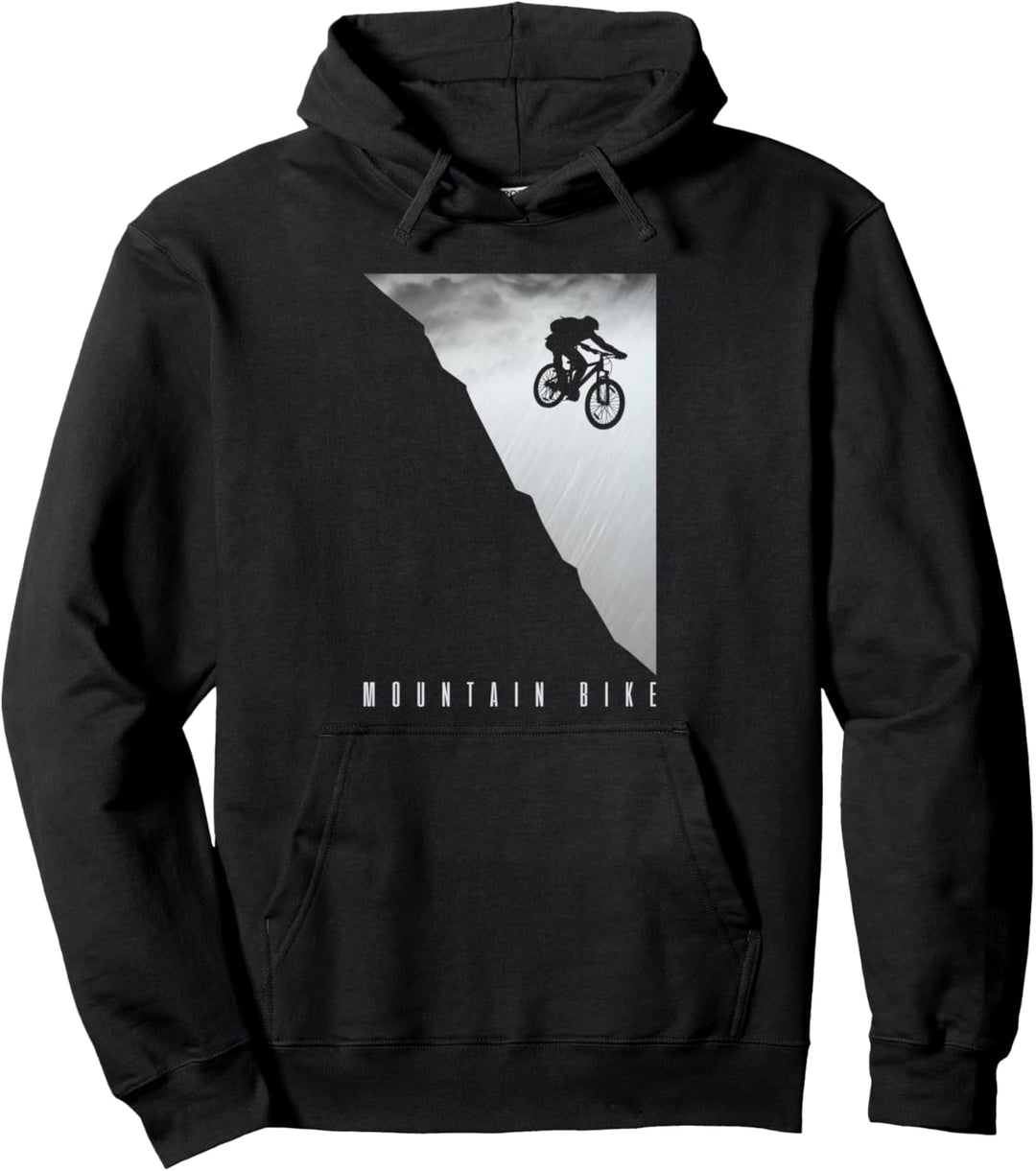 Mountainbike Downhill Vintage MTB Downhill Fahrrad Geschenk Pullover Hoodie