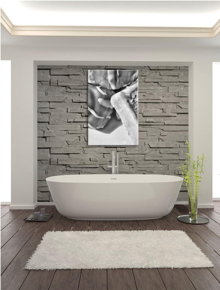 Pixxprint köstliche Süssigkeiten / 100x70cm Leinwandbild bespannt auf Holzrahmen/Wandbild Kunstdruck