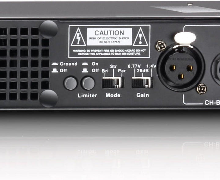 LD Systems XS 200 ; PA Endstufe Class D 2 x 100 W 4 Ohm, Taglia unica XS200, XS200