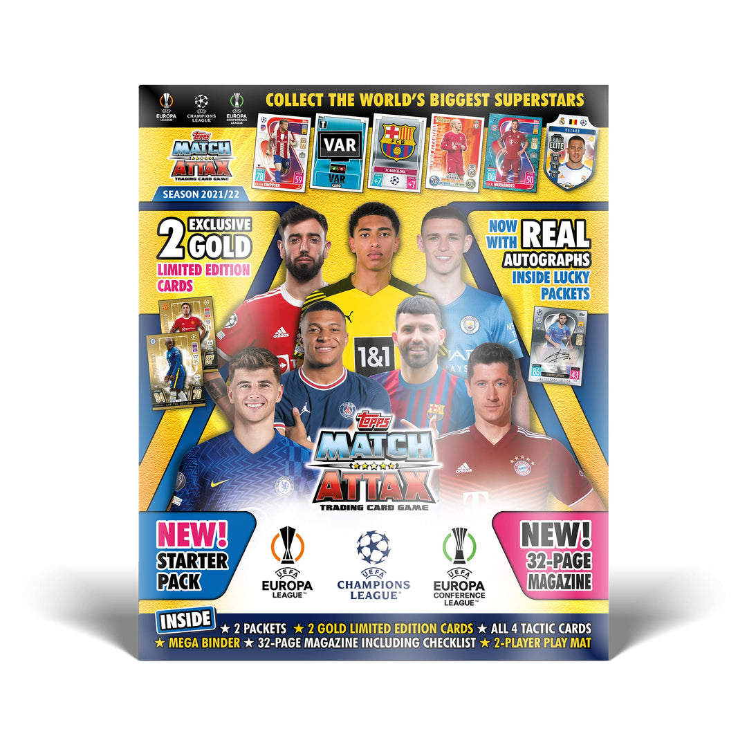 Topps Match Attax 21/22 - Packs Starter-Pack, Starter-Pack