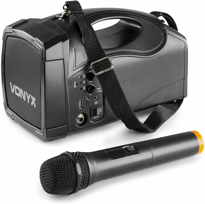 Vonyx ST014 tragbarer PA-Lautsprecher mit kabellosem UHF-Mikrofon