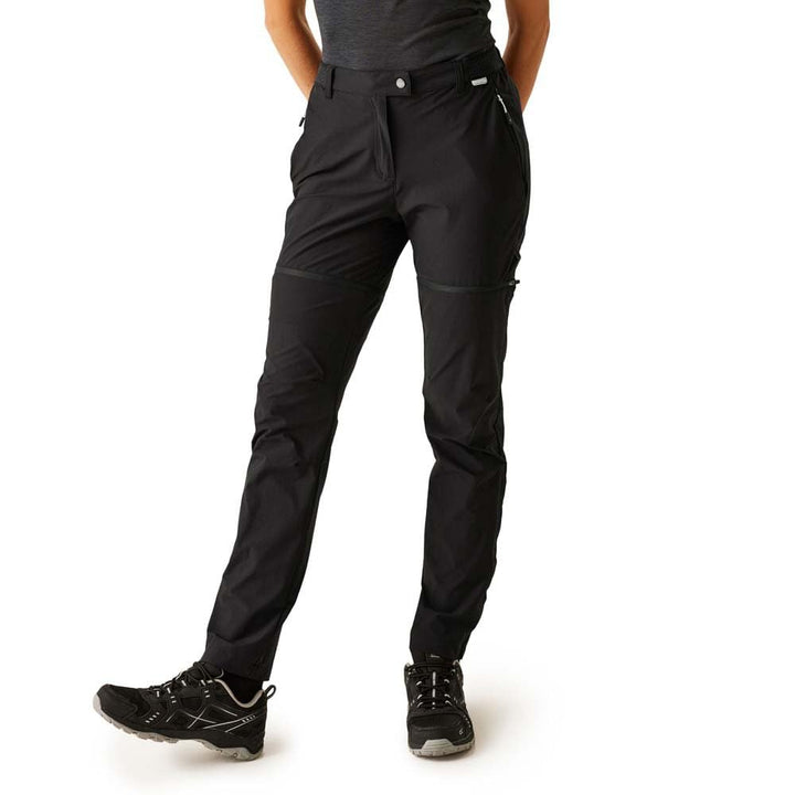 Regatta Damen Hose Regatta Mountain Zip Off Wanderhose für Damen 34 Schwarz, 34 Schwarz