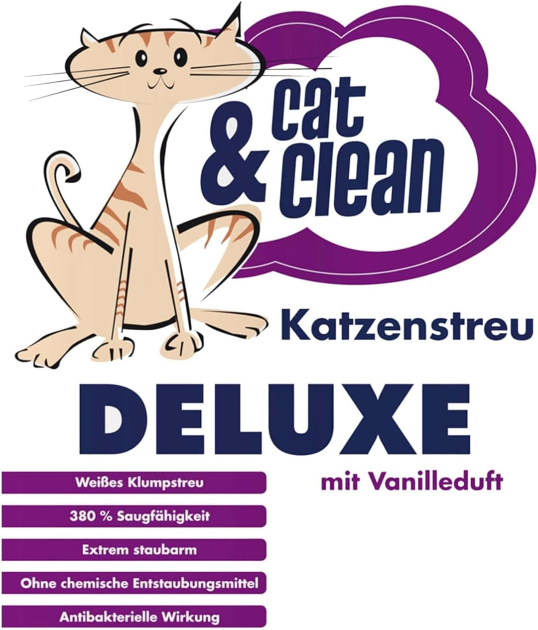 Cat & Clean Katzenstreu Der Extraklasse Klumpendes Einstreu Extrem Saugfähig Naturprodukt Aus Benton