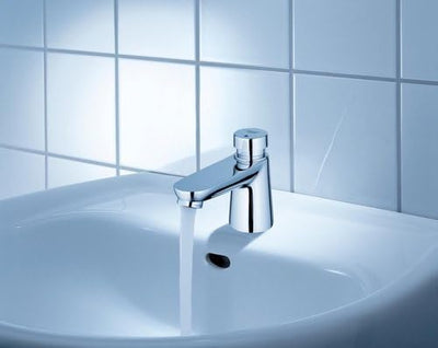 GROHE Euroeco CT Spezialarmaturen - Selbstschluss-Standventil (DN 15, für kaltes oder vorgemischtes