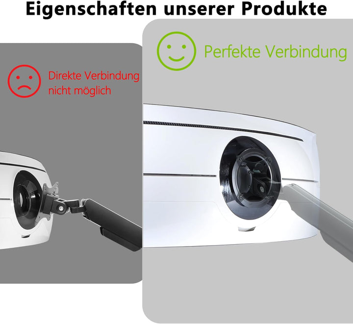 Odyssey G9 VESA-Halterungsadapter kompatibel mit Samsung Odyssey Neo G9 49" Monitoren(Passend für G9