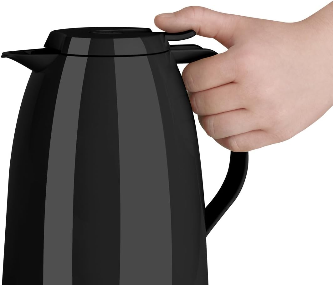 Emsa 517009 Mambo Isolierkanne | 1,5 Liter | Quick Tip Verschluss | 100% dicht | Hält 12 h heiss /24