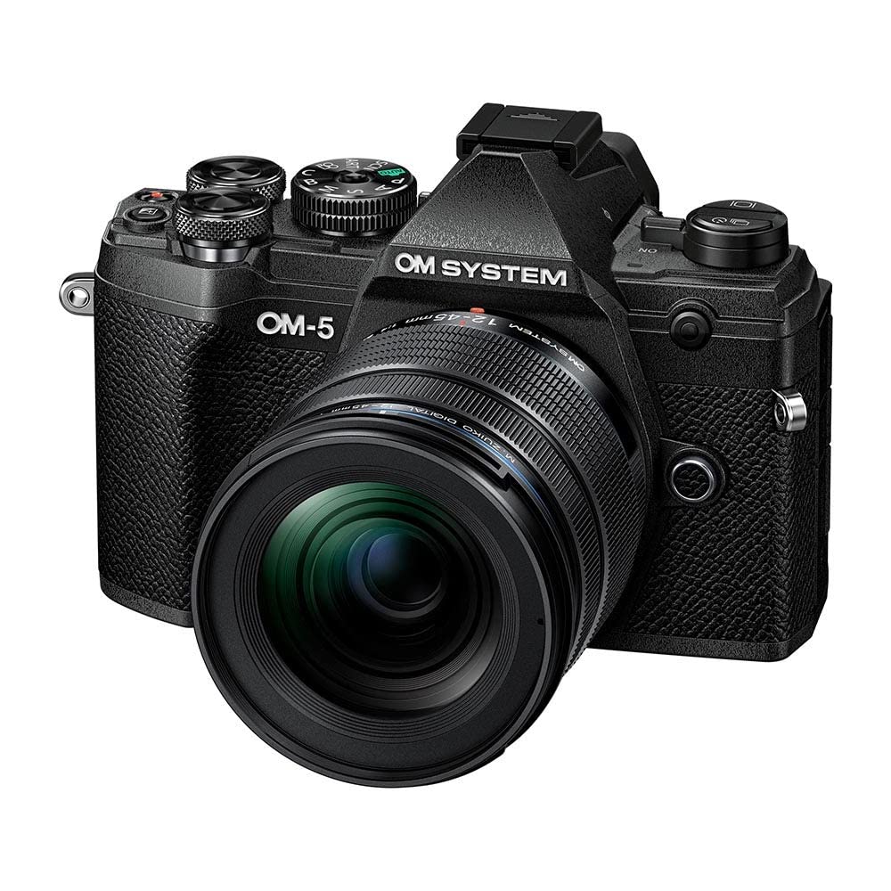 OM SYSTEM OM-5 Micro Four Thirds Systemkamera inkl. M.Zuiko Digital ED 12–45 mm PRO Objektiv, 20 MP