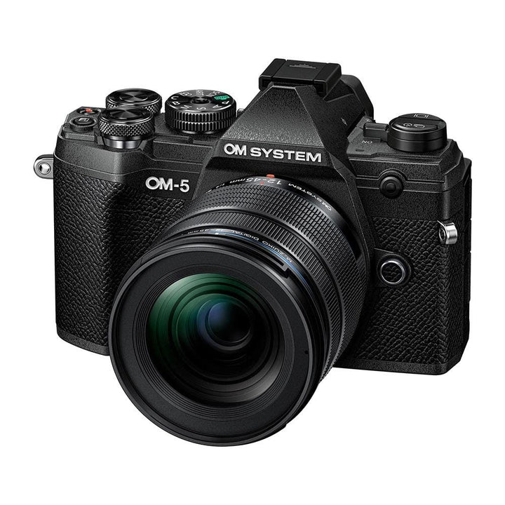 OM SYSTEM OM-5 Micro Four Thirds Systemkamera inkl. M.Zuiko Digital ED 12–45 mm PRO Objektiv, 20 MP