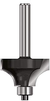 ENT 09814 Viertelstabfräser HW, Schaft (S) 8 mm, Durchmesser (D) 31,8 mm, NL 15,9 mm, R 9,5 mm, SL 3
