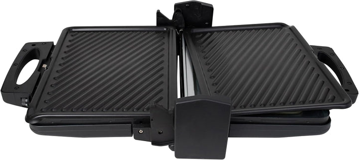 Silva Homeline KG 2410 Kontaktgriller – 1700W, Antihaftbeschichtete Grillplatten, Grillfläche 20,3 x