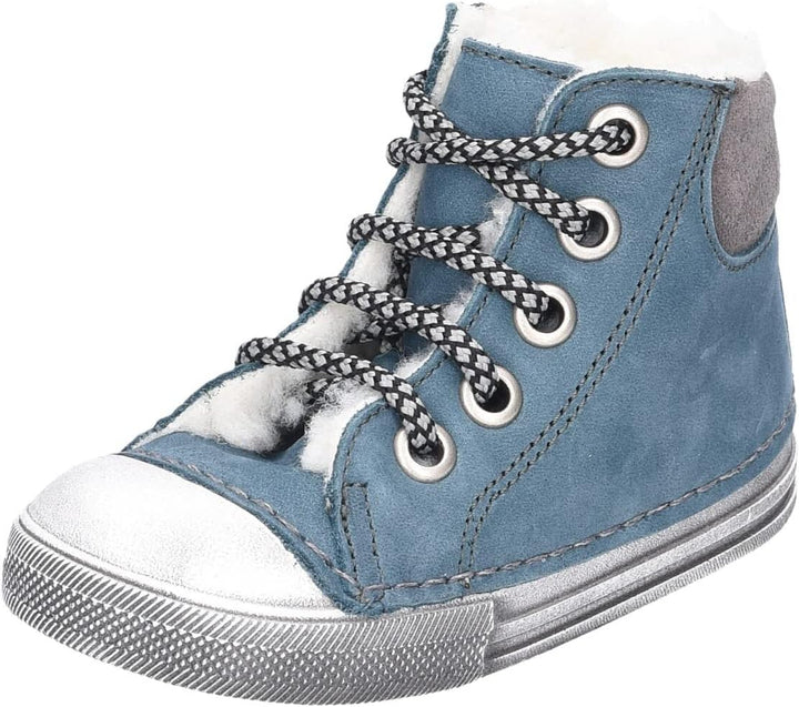 Däumling Baby-Jungen Ecki Stiefelette 23 EU Country Petrol, 23 EU Country Petrol