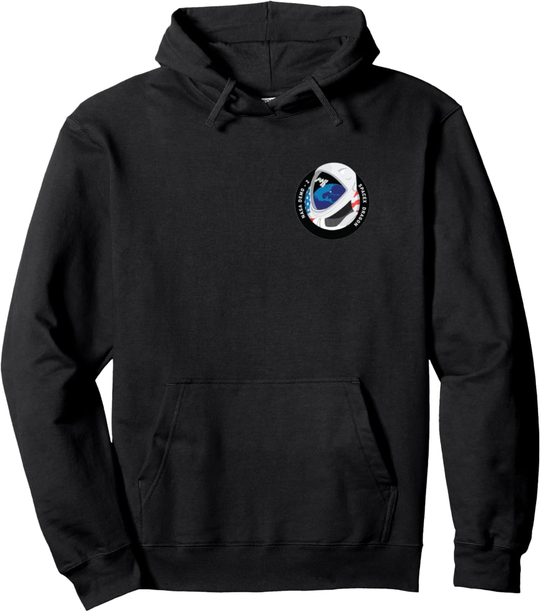 Nasa Space Crew Dragon Demo-2 Mission Pullover Hoodie