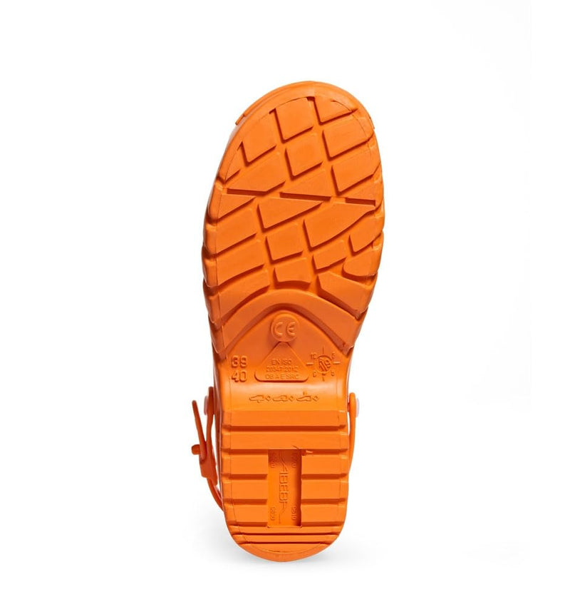 ABEBA 9630 AUTOKLAVIERBARE CLOGS Verstopfen, OB, A, E, SRC, Orange, Grösse 40 40 EU, 40 EU