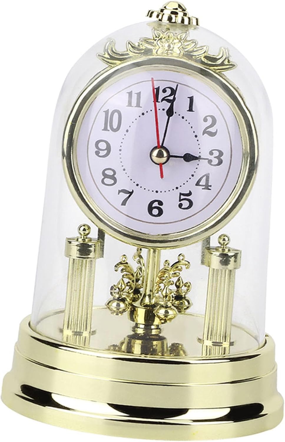 Tischuhr, Tischuhren Uhr, Pendeluhr Kaminuhr Vintage Tischuhr Mit Transparenter Abdeckung MöBel Weck