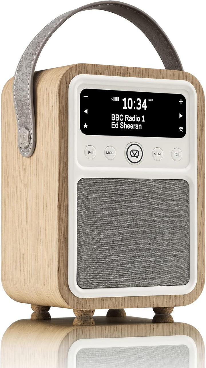 VQ VQ-MONTY-OK Monty Radio w/Bluetooth Eiche Wooden Eiche, Wooden Eiche