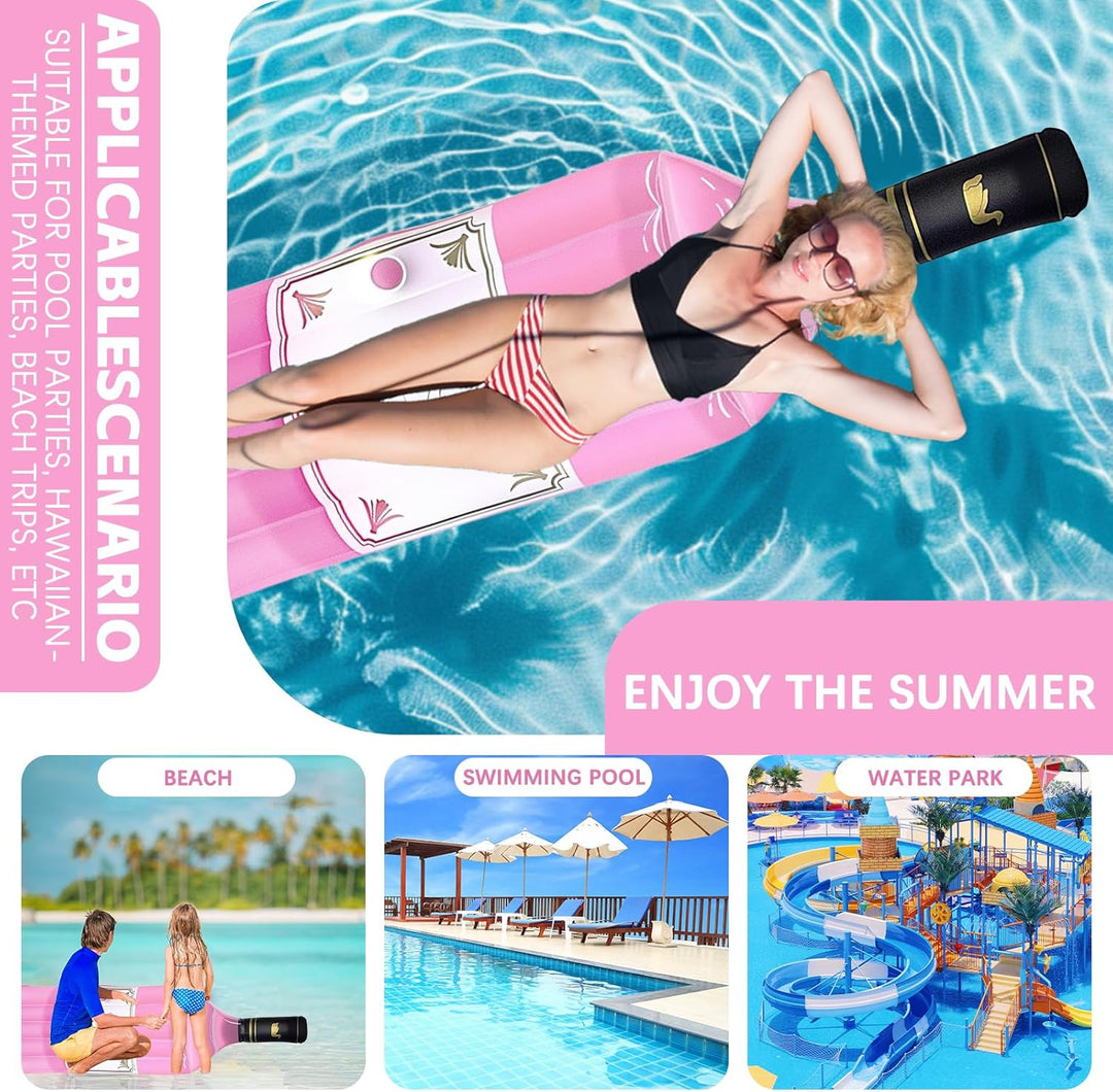 ACTOYS Luftmatratze Wasser Erwachsene Kinder, Luftmatratze Pool Aufblasbare, Aufblasbare Schwimmbett