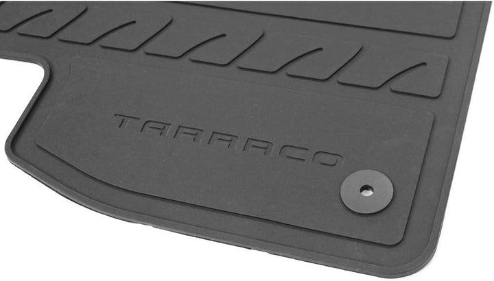 Seat 5FJ061500041 Gummi Fussmatten 4X Gummimatten Allwettermatten V+H Schwarz