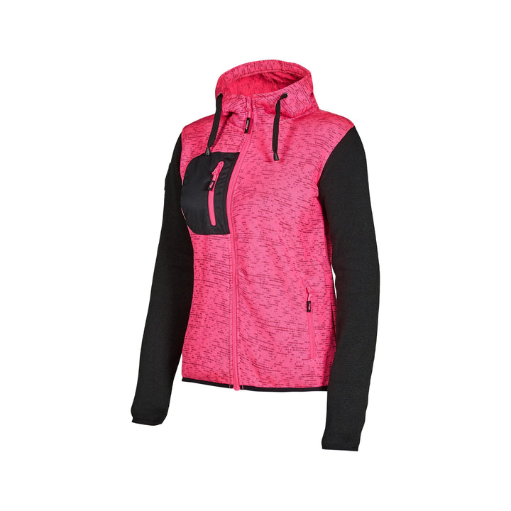 U-Power Rainbow, Sweatshirt mit durchgehendem Reissverschluss, mit grossen Taschen, weichem Fleece,