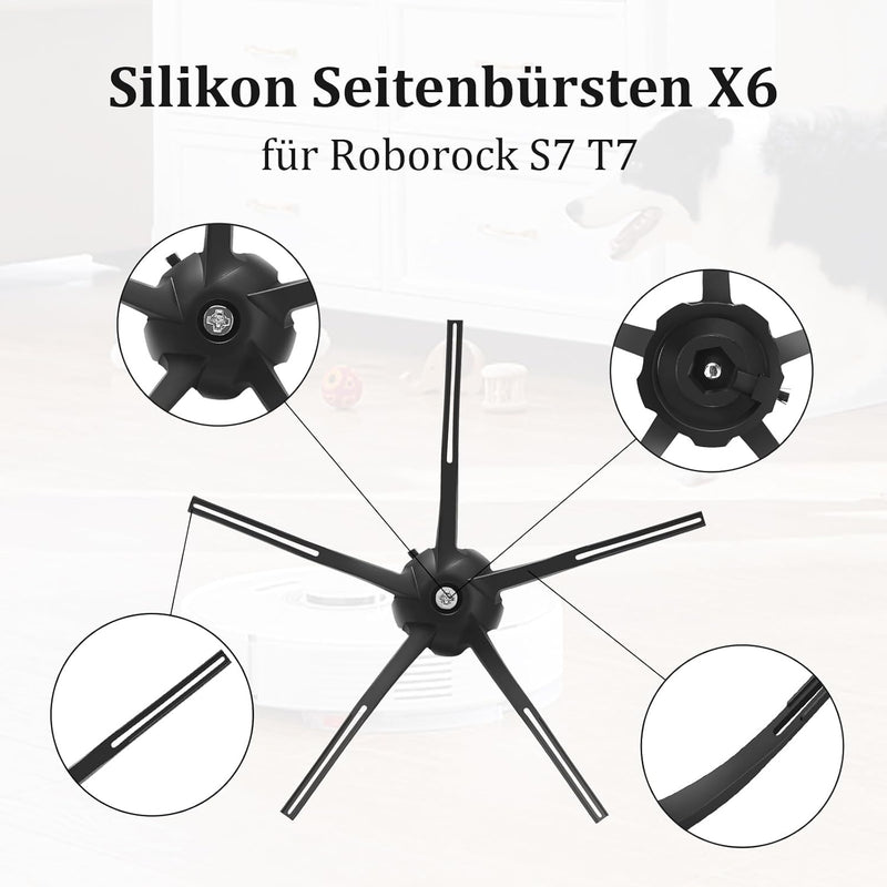 RUKHOOL Zubehör für Roborock S7 S7 Plus S7 Pro Ultra S7 Max Ultra S7 Maxv Ultra Ersatzteile für Robo