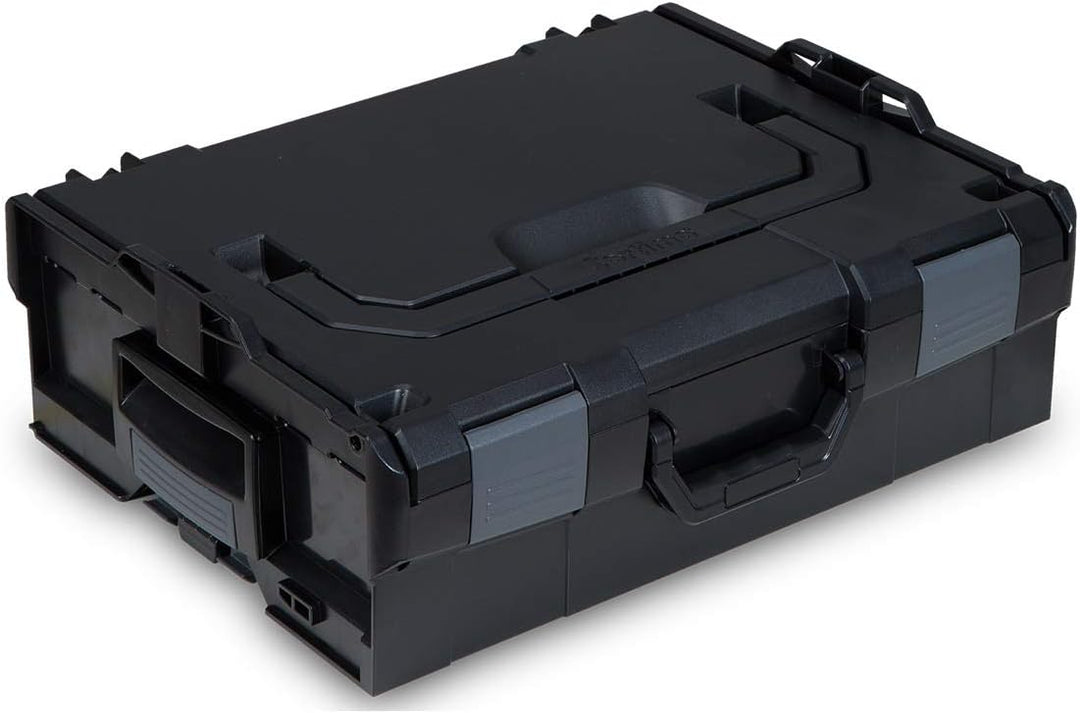 L-BOXX® 136 L-BOXX Sortimo schwarz leer 3 Stück Werkzeugkoffer Transportbox black, Schwarz