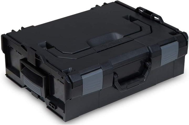 L-BOXX® 136 L-BOXX Sortimo schwarz leer 3 Stück Werkzeugkoffer Transportbox black, Schwarz