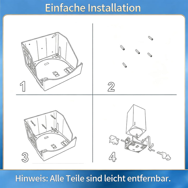 Hosanwell Xbox Series X Wandhalterungs, Halterungs Wand für Xbox Series X Konsole und Controller und