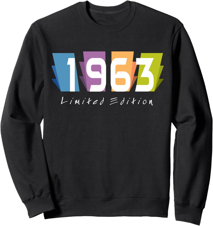 61. Geburtstag Mann Frau 61 Jahre 1963 Deko Lustig Geschenk Sweatshirt