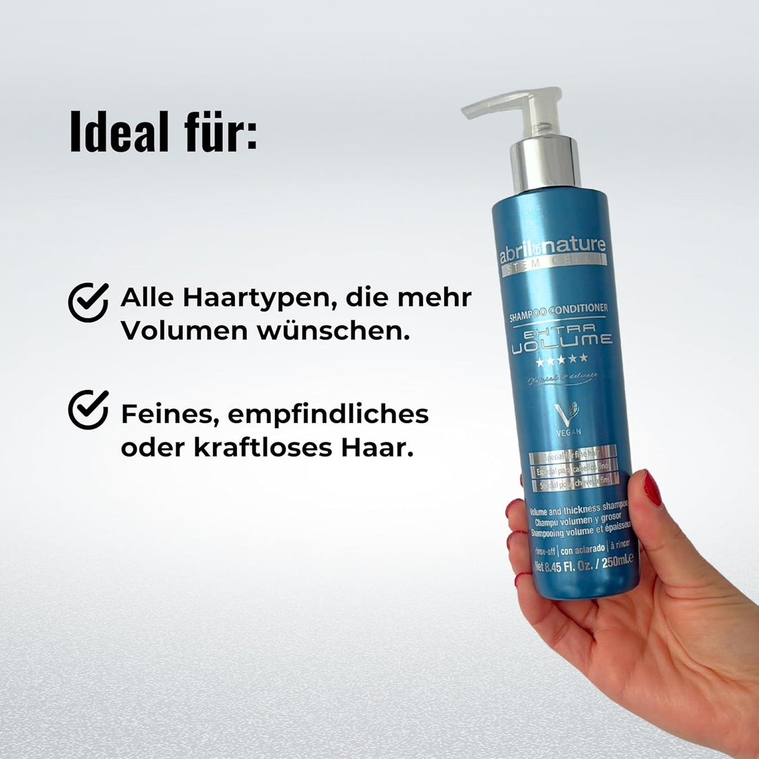 Shampoo, um dem Haar maximales Volumen zu verleihen Age Reset 1000ml. abril et nature feines und zar