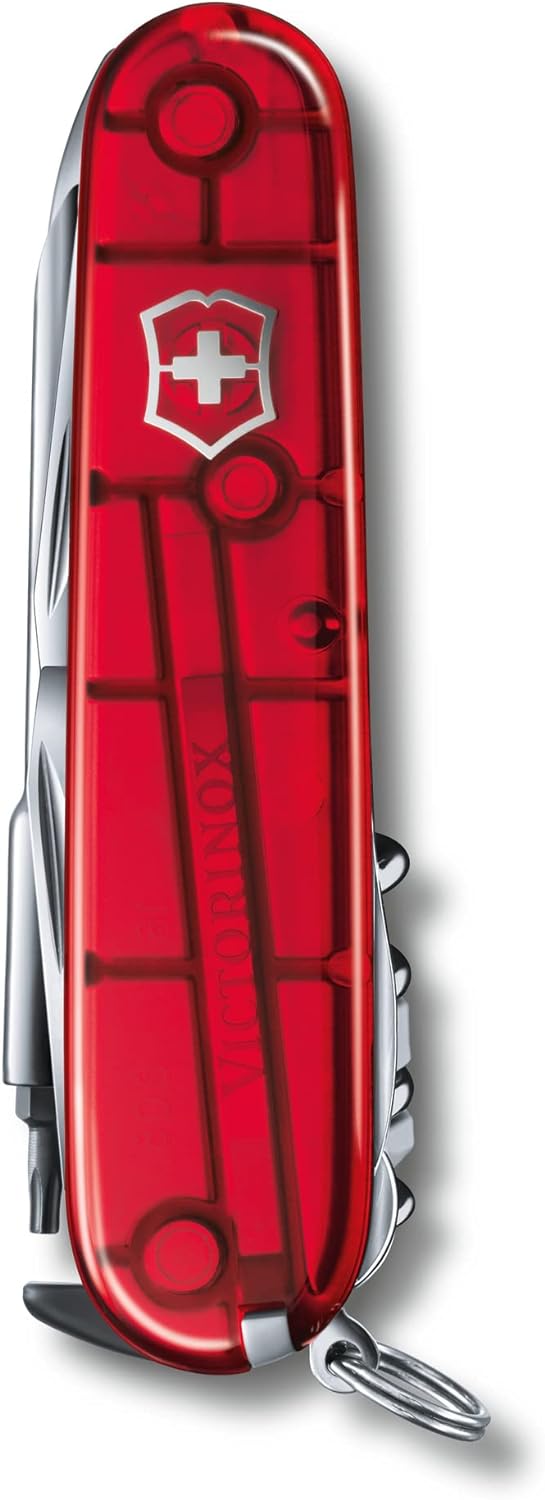 Victorinox Taschenmesser Cyber Tool L (39 Funktionen, Metallfeile, Bit-Schlüssel, Kugelschreiber, Za