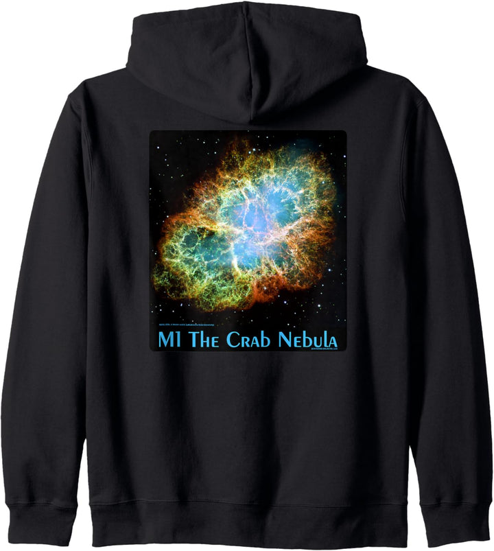 M1 The Crab Nebula Messier Object 1 Space Astronomy Science Kapuzenjacke