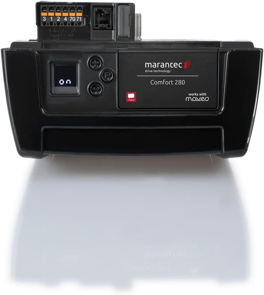 Marantec Comfort 280 Garagentorantrieb, Set inkl. 1 Handsender, elektrischer Torantrieb für Garagent