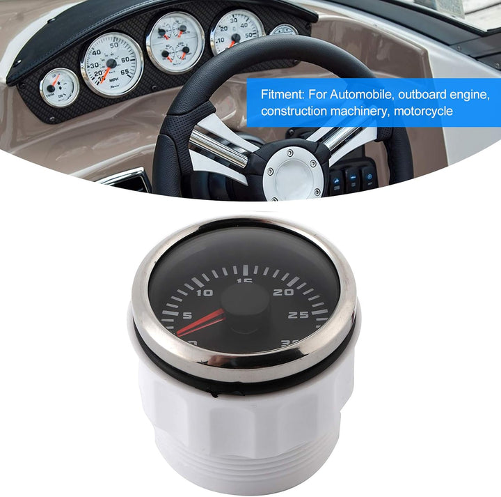 Drehzahlmesser, 2in 3000RPM Bootsdrehzahlmesser LCD-Display Autotacho für Auto Motorrad Engineering