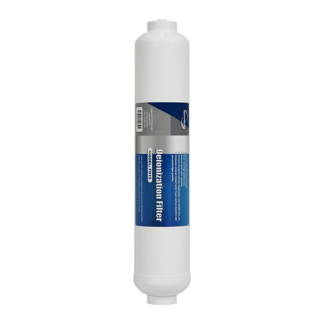 iSpring FD15 DI DeIonization Filter RO/Aquarium 10" x 2.5", 1 St¨¹ck (Packung mit 1) STUFE 6 Entioni