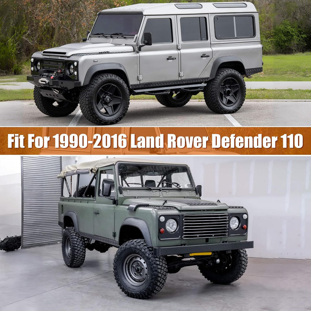 Autoabdeckung Wasserdicht Ersatz für Land Rover Defender 110 1990-2016, Vollgarage Autoplane Outdoor