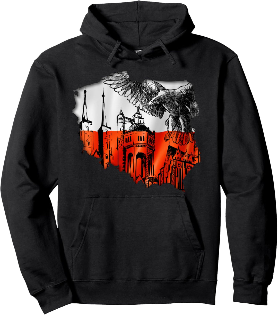 Polnische Tshirt Polen für Poland Polska Polin Adler Krakau Pullover Hoodie