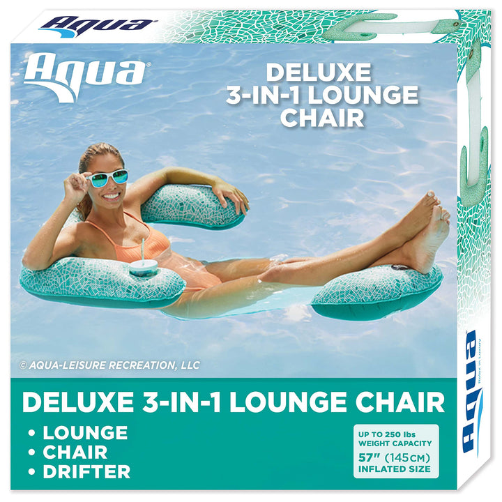 Aqua Monterey Hängematte Mosaikgrün - Pool Lounge Chair, Mosaikgrün - Pool Lounge Chair