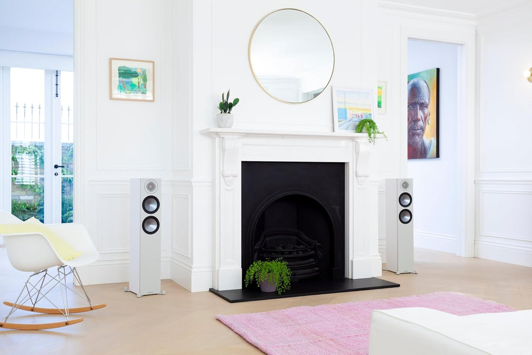 Monitor Audio Bronze 200 6G | Farbe: Weiss | Standlautsprecher | Paar | Stereo & Heimkino | 2,5-Wege