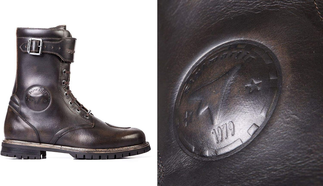 STYLMARTIN Rocket Herren Motorcycle Boot 46 EU Braun, 46 EU Braun