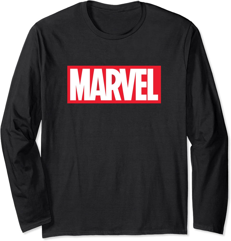 Marvel Classic Logo Langarmshirt