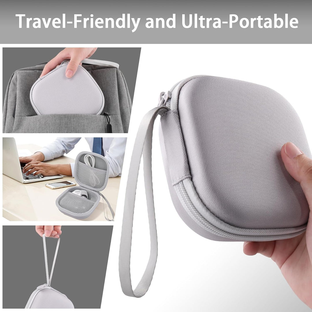 co2CREA Hart Tragbare Schutzhülle Etui Tasche für Anker MagGo 3-in-1 Kabellose Ladestation MagSafe-K