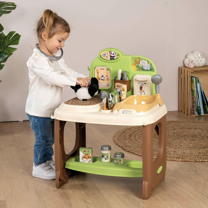 Smoby - Tierarzt Klinik - Spielset für angehende Tierärzte - Mit vielen Zubehörteilen und Funktionen