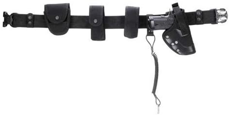 Koppel, "Security" schwarz, 8-teilig, PP-Einlage