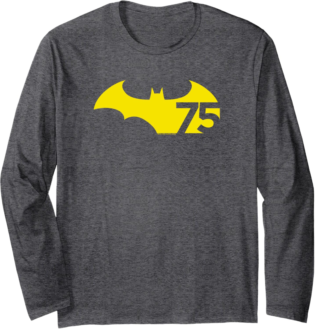 Batman 75 Logo 2 Langarmshirt