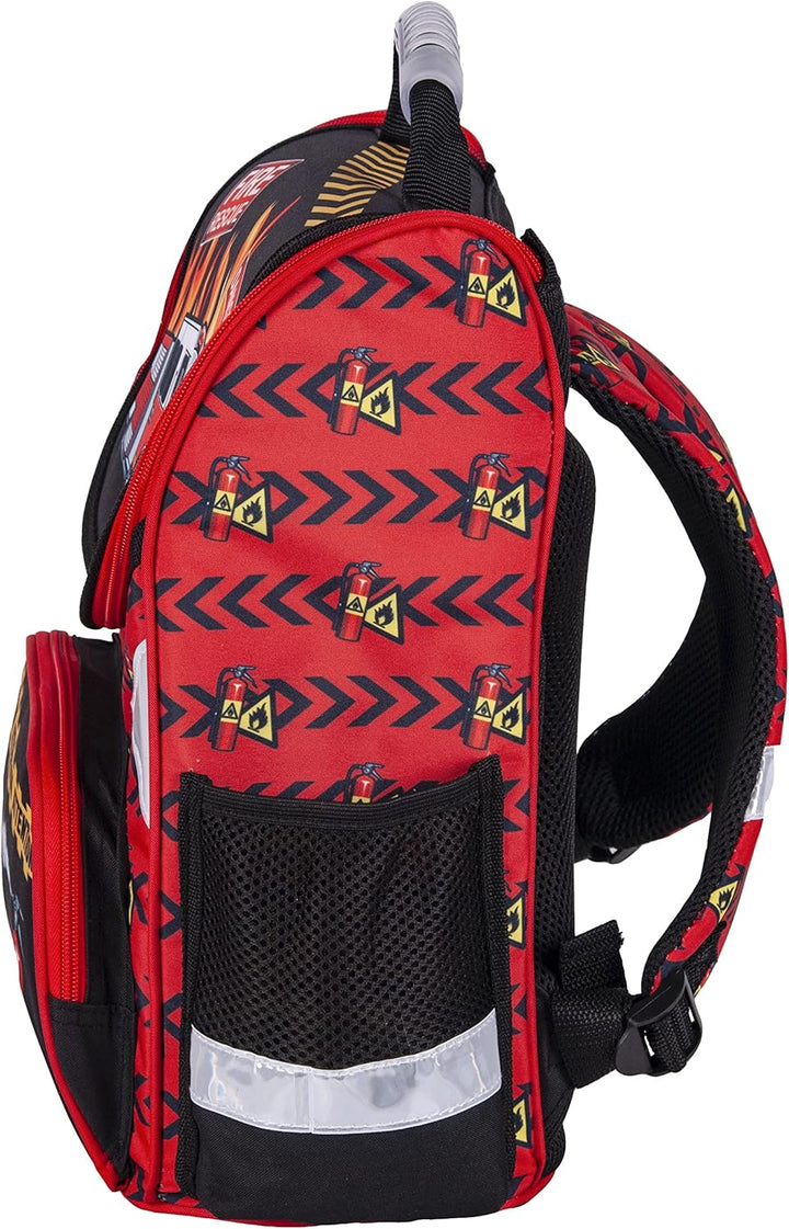Goldkids Feuerwehr Firefighters Schulranzen Grundschule ergonomischer Ranzen Federmappe Federtasche