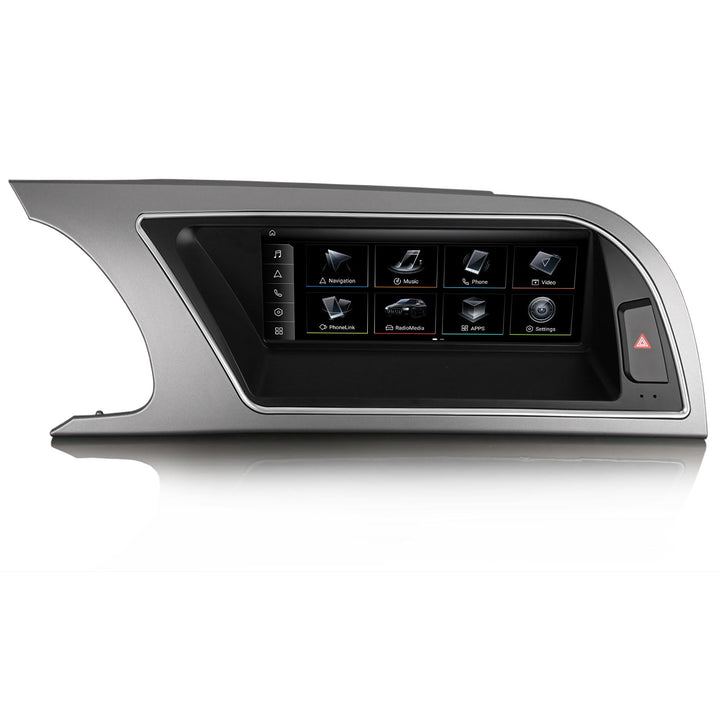 Erisin 8.8 Zoll 8-Kern 4GB RAM+64GB ROM Android 14 Autoradio GPS Navi für Audi A5/S5/RS5 (2009-2016)